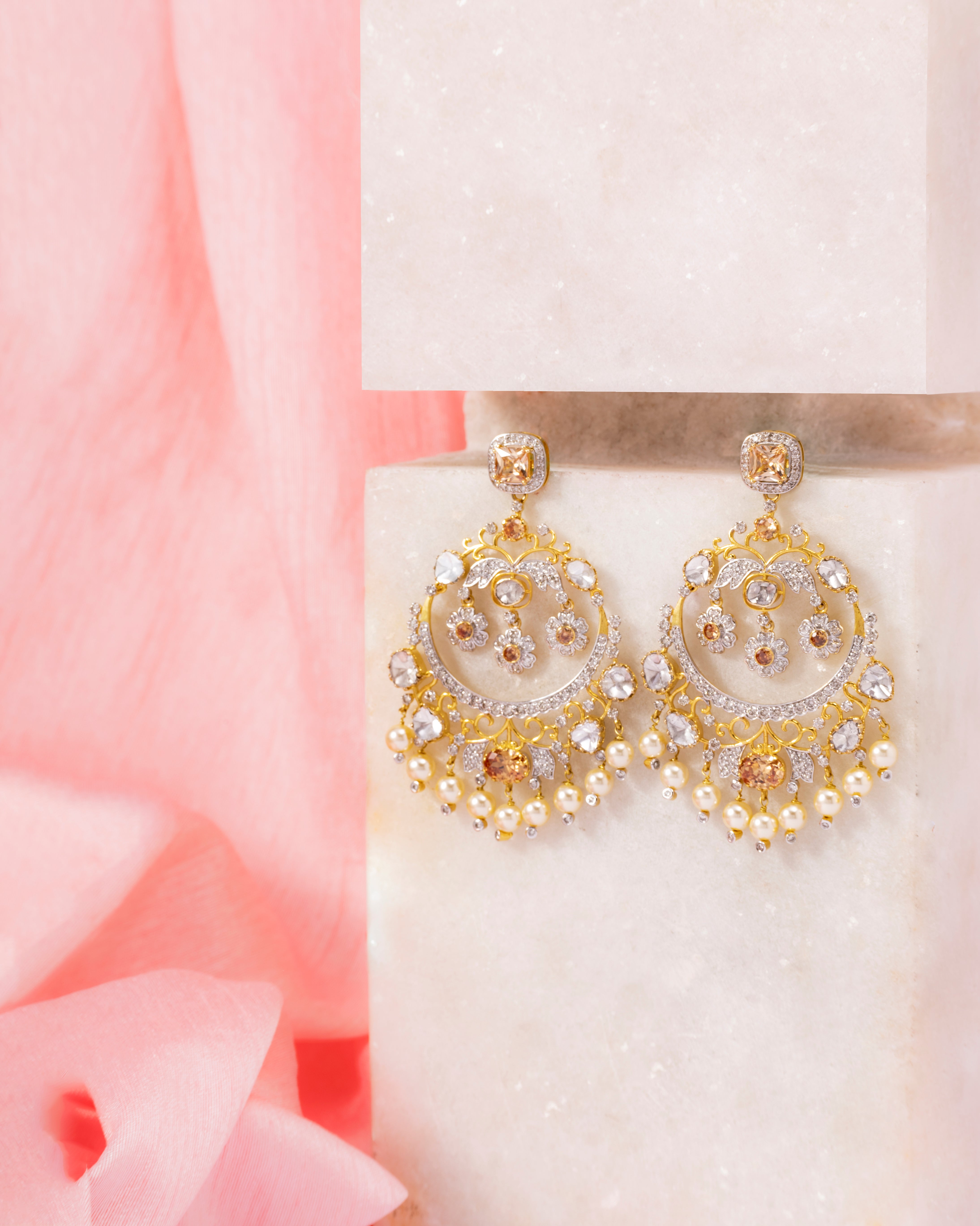 Begam Polki Diamond Chand Bali