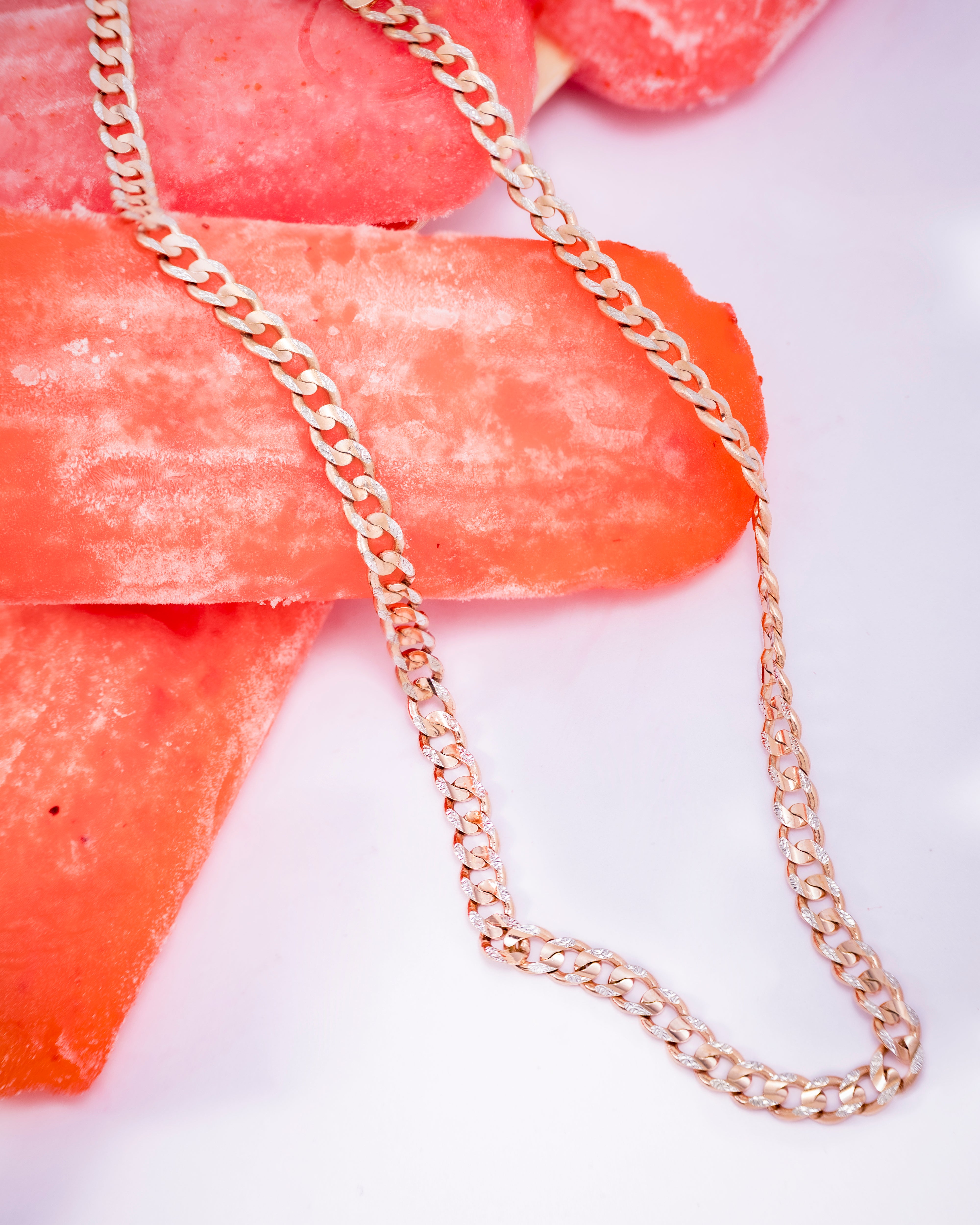 Travis Dual Colour Unisex Curb Chain